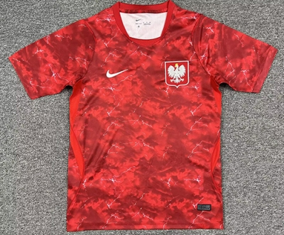 2627 Poland Away Soccer Jersey